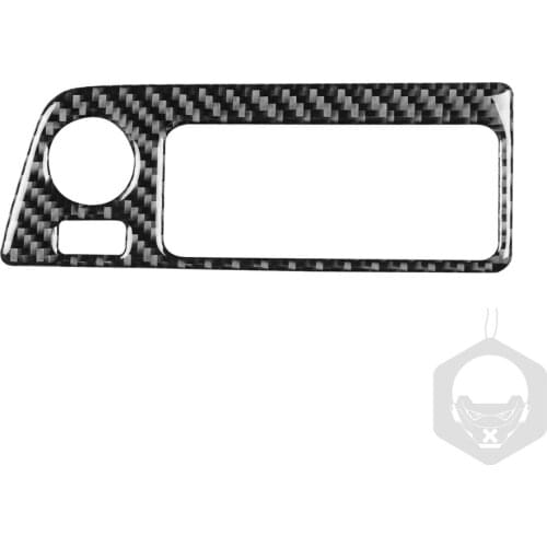 Carbon Fiber Headlight Switch Trim Sticker For Chevrolet Corvette C7 2014-2019