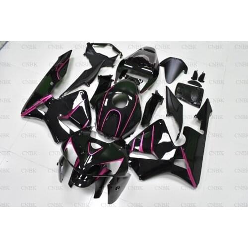 For CBR 600 RR 2005 - 2006 Abs Fairing for Honda CBR600RR 2005 Black purple Fairings CBR600 RR 06 Plastic Fairings Unpainted