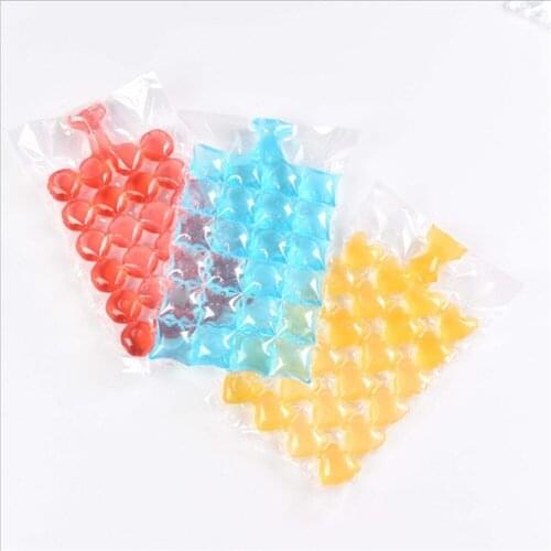 20pcs Disposable Ice Making Bags Freezing Maker Ice Cube Bags Self Seal Ice Making Bag Summer Transparent Ice Cube Tray Mold