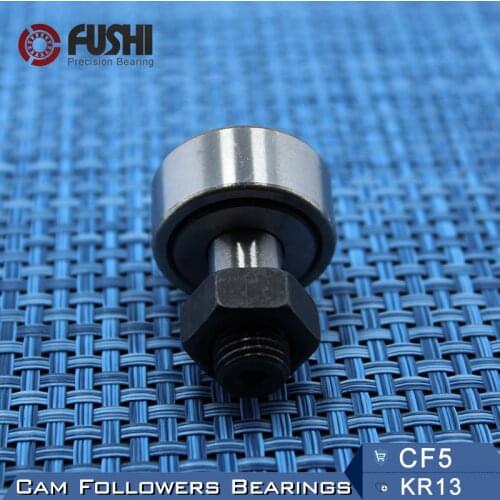 KR13 CF5 Cam Followers Bearing 5mm ( 2 PCS ) Stud Type Track Rollers KRV13 CF5B NAKD13 KR13PP / UU Bearings CF-5