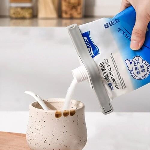 Portable New Kitchen Storage Food Snack Seal Sealing Bag Clips Sealer Clamp Plastic Tool Moisture-proof Sealing Clip