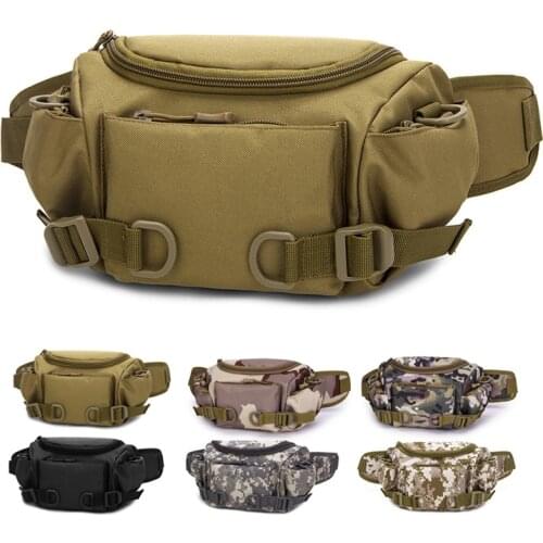Outdoor Sports Bag PVC Waterproof Shoulder Military Army Camping Hiking Waist Bags Tactical Backpack Camping Travel Trekking