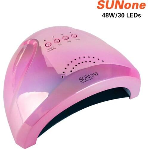 SUNone 48W LED Lamp Nail Dryer 30 LEDs UV Nail Lamp For Drying Gel Polish Lampe 5s/30s/60s Timer Auto Sensor Manicure Tool