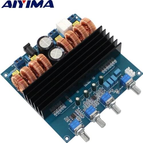 AIYIMA Amplificador Class D Amplifiers Audio Board TDA7498 2.1 Digital Power Amplifier Board