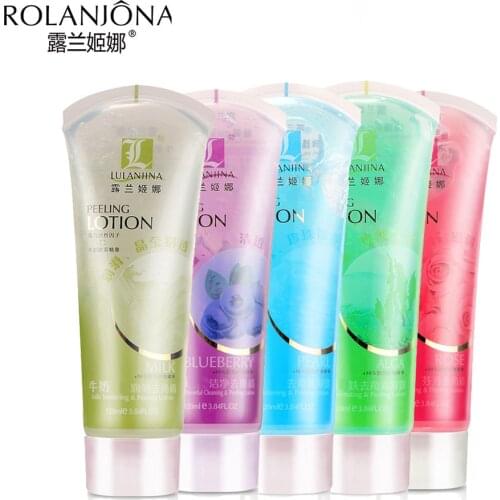 Women Facial Exfoliating Gel Face Scrub Body Exfoliator Peeling Deep Clean Whitening Moist Peeling Lotion