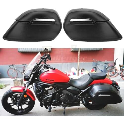 Motorcycle Hard Saddlebags Saddle Bag Trunk For Victory Honda Suzuki Kawasaki Yamaha Victory