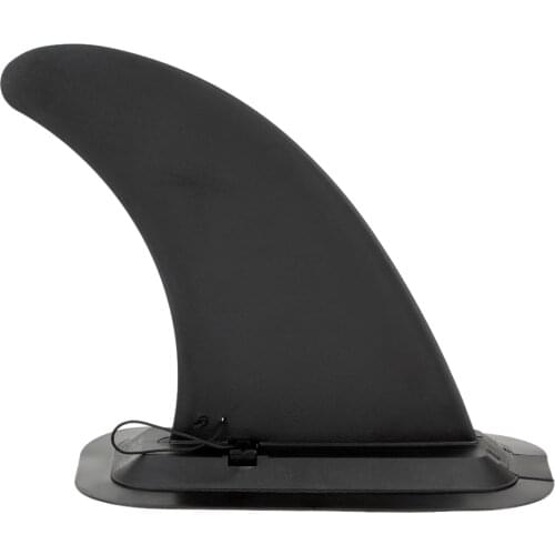 1pc Large Size Kayak Skeg Tracking Fin Black Canoe Rowing Boats Integral Fin Mounting Points Watershed Board Kayak Accessories