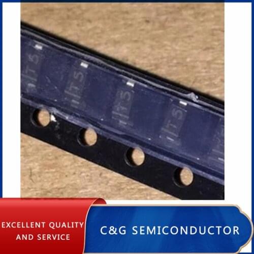 100pcs 1N4448W 1N4448W-7-F 1N4448 IN4448 SOD-123 marking T5 DIODE SWITCHING ZJ