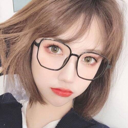 2021 Trends Office Anti Blue Light Oversized Glasses Computer Women Blue Blocking Gaming Big Size Eyeglasses Alloy Frame Glasse