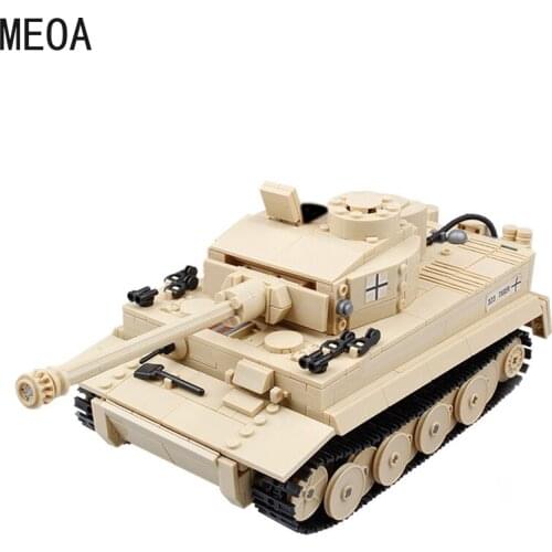995pcs Military German King Tiger Tank Building Blocks Army soldier Figure weapon bricks children Boy Toys Gifts