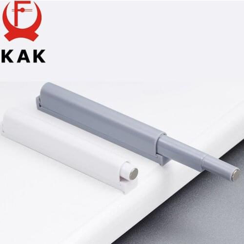 KAK 4pcs/lot Push To Open System Damper Buffer For Cabinet Door Cupboard Catch With Magnet For Home Kitchen Furniture Hardware