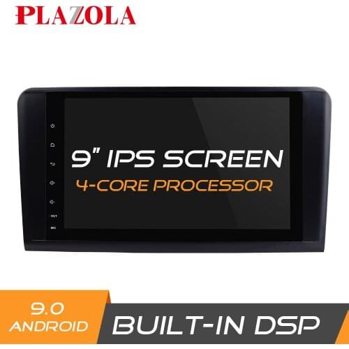 9" Android 9.0 Car Radio GPS Multimedia Player For Mercedes Benz ML W164 GL X164 ML300 ML350 GL350 GL450 DSP WIFI IPS Carplay