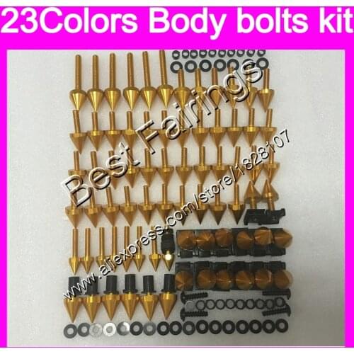 Fairing bolts full screw kit For HONDA VTR1000F 1997 1998 1999 2000 2001 2002 2005 VTR 1000 F 1000F 97 Complete Body screws Nuts