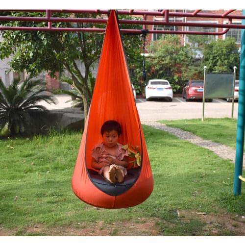 Toy Swings Chair Child Kids Hanging Hammock For Playing Resting Soft Seat With Inflatable Cushion Indoor/outdoor Garden Backyard