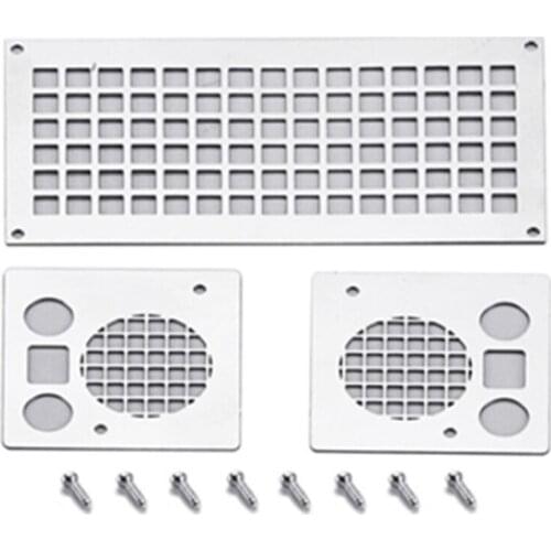 For MN D90 D99S MN99S 1/12 RC Car Upgrade Parts Metal Mesh Grille Intake Grille Cover Decoration Accessories