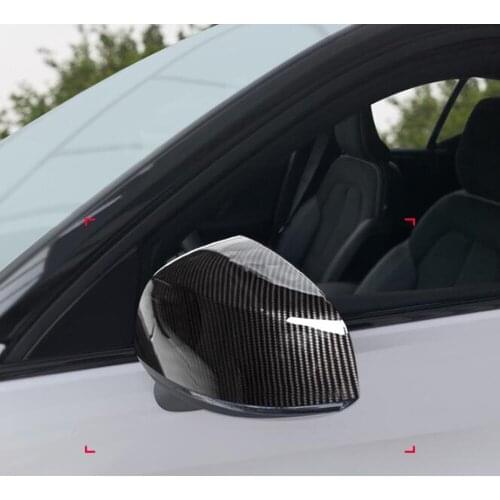 For Volvo XC40 XC 40 2019 2020 ABS Chrome Door Side Rear View Mirror Cover Trim Sticker Accessory Car Styling Model