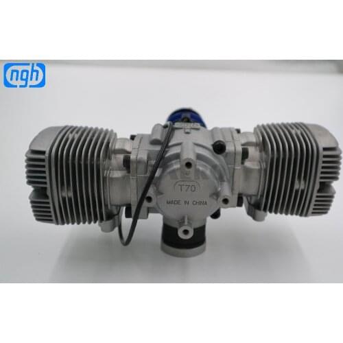 NGH 70CC 2 Stroke 2 Cylinder Gasoline / Petrol Engine GTT70 for RC Airplane