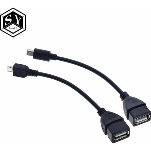 2019 NEW Micro USB OTG Cable Data Transfer Micro USB Male to Female Adapter for Samsung HTC Android
