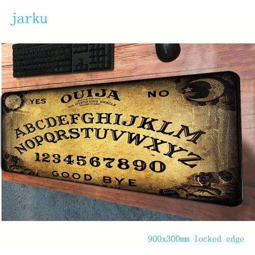 Ouija board pad mouse New arrival computer gamer mouse pad 900x300x3mm padmouse anime mousepad ergonomic gadget office desk mats
