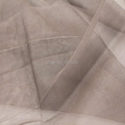 Hot sell 100% silver fiber Shielding Conductive Mosquito net Mesh Fabric