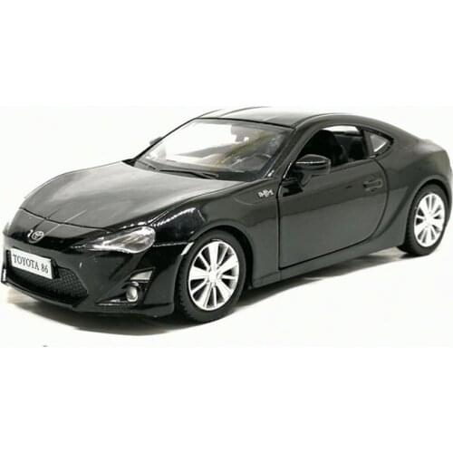 1:36 scale alloy pull back car model toyota 86 super car two open doors kids toys gifts free shipping