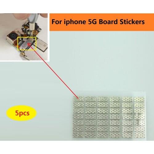 5pcs Original Premium Rear main camera conductive adhesive For iPhone 5 5s Back camera Port Sticker Replacement Replacement