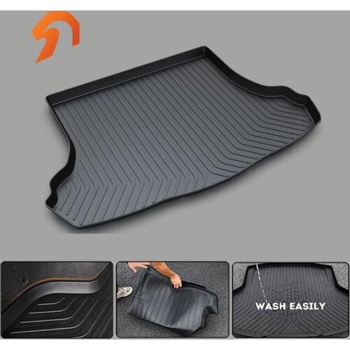 FIT FOR KIA K3 2011-2017 BOOT LINER REAR TRUNK CARGO MAT FLOOR TRAY CARPET MUD COVER PROTECTOR 3D car-styling
