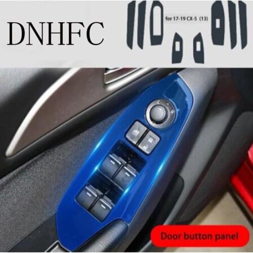 DNHFC For Mazda CX-5 2017 2018 2019 Door panel film Transparent protective film Full foil Car Accessories