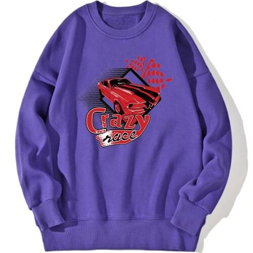 Crazy Nace Print Sweatshirt For Mens Casual Fashion Hoodie Vintage Standard Hipster Clothing Hip Hop 2020 New Supoleron Hombre