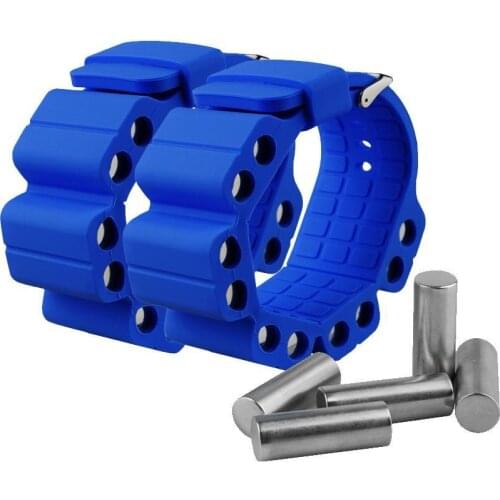 Workout Sport Wristbands Set Arm Strengthener for Powerlifting Exercise And Muscle Training with Silicone Resistance Arm Weights