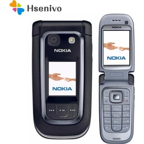 100% Original Unlocked Nokia 6267 Filp Unlocked Mobile Phone Quad-Band Phone Russian Keyboard refurbished Free shipping