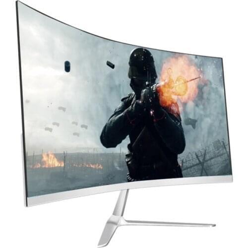 Factory Oem Pc Monitor 27 Inch 4K Curved Screen Monitor Full 1080p LED Gaming Monitor