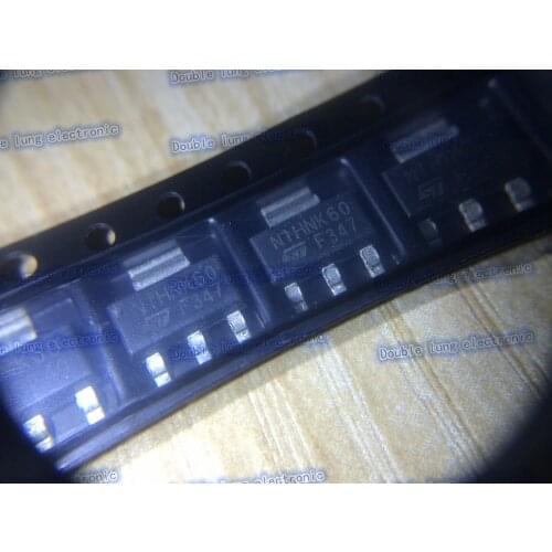 10PCS/LOT STN1HNK60 N1HNK60 MOSFET N-CH 600V 400MA SOT223