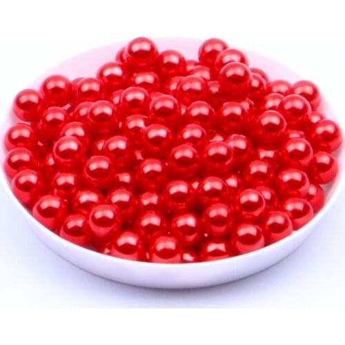 4mm 2000pcs No Hole Resin Pearls Many Colors Imitation Round Craft Beads Appliques For Wedding Dresses Garments Decorations