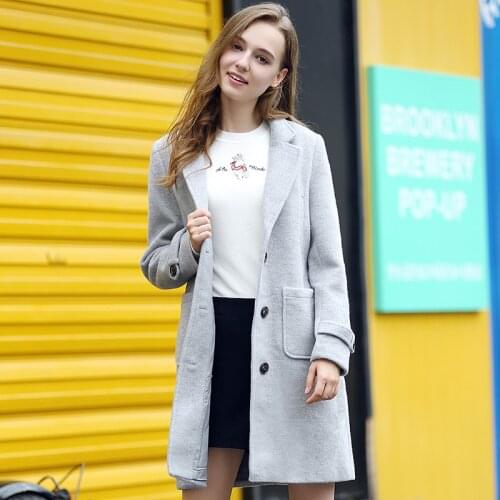 Женские шерстяные пальто BIBOYAMALL China At AliExpress