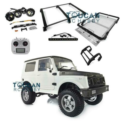 Capo Crawler 1/6 RC SIXER1 Samurai Jimny Car I6S Motor ESC Roof Light Steering THZH0554