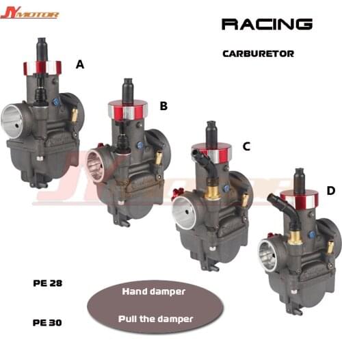 Super Performance Manual KEIHIN Racing Carburetor PE28 PE30 Fit Motorbike Moped Scooter Dirt Bike ATV Quad