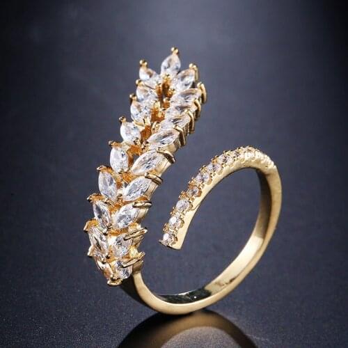 Fashion Ring Korean Creative Ladies Ring Inlaid Zircon Fashion Jewelry Women