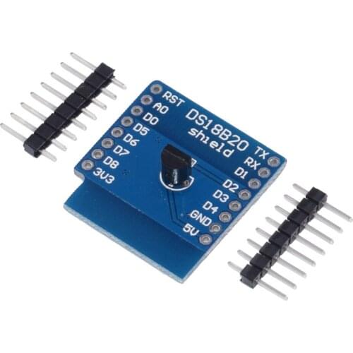 1PCS DS18B20 For WeMos D1 Mini Temperature Sensor Module Wifi Module Measurement Module WIFI Extension Board Learning Board