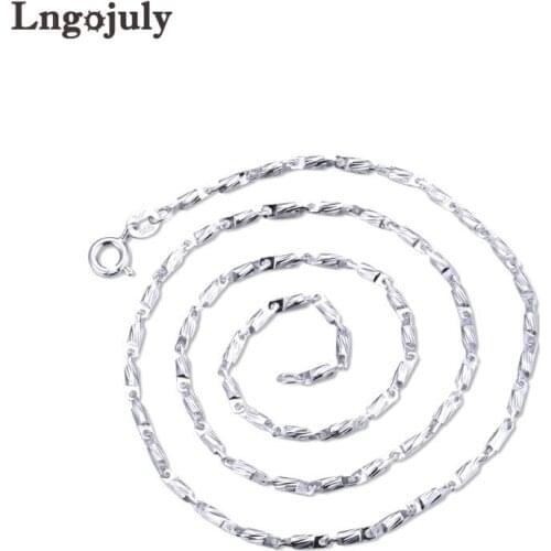 Hot Sale Pure 100% 925 Sterling Silver Chain For Men Jewelry Genuine Silver Necklaces Hip-hop Fine Jewelry Male Buckle Chain