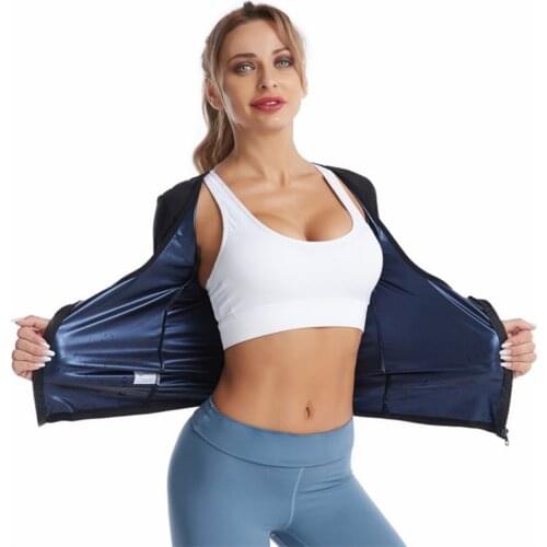 New Women Sauna Suit Waist Shapewear Sports Trainning Exercise Corset Heat Body Shaper Slimming Long Sleeve Sweat Weight Loss
