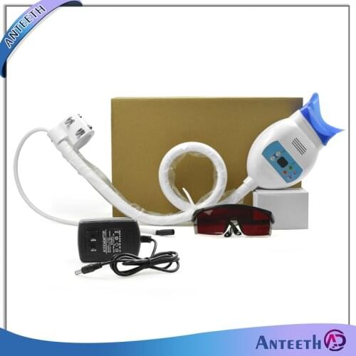 Oral Care Dentist Tool Teeth Whitening 8 Led Lamp Cold Blue Light Dental Bleaching Laser Machine