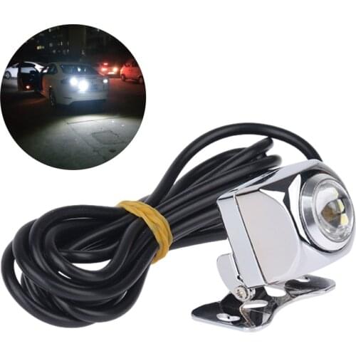 Super Bright Car Motorcycle Parking Reversing Light LED Reverse Backup Tail Lamp Waterproof DRL White Car Styling