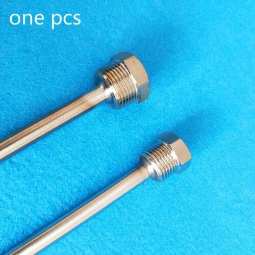1pc DN15/20 stainless steel thermowell for temperature sensor Transmitter thermocouple thermowell temperature sensor pipe