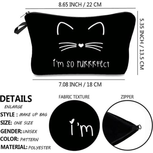 THINKTHENDO Women's Cosmetic Bags