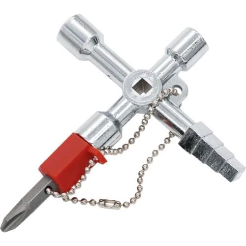 Pagoda 5 In 1 Universal Cross Square Triangle Train Electrical Cabinet Elevator Key