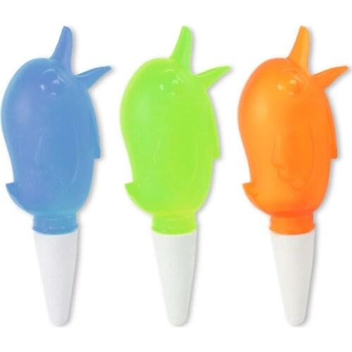 Cute Bird Shape Plant Self Watering Device Transparent Automatic Irrigation Dripper Kettle Spike Flower Gardening Tool