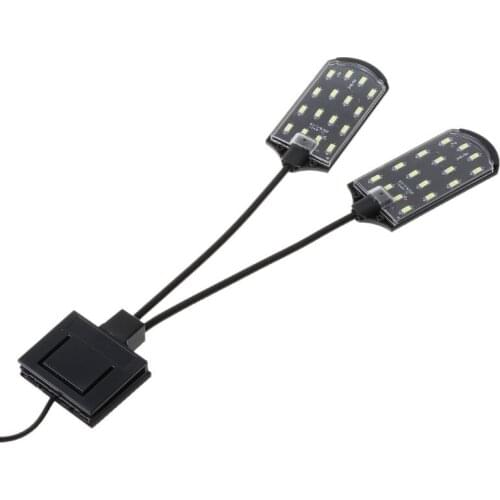High quality 10W Fish Tank Lamps EU Plug Aquarium Plant Lights High Brightness Energy Saving