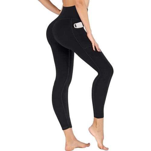 Women Capri Yoga Leggings Slim Fit High Waist Tummy Control Push Up Seamless Fitness Stretchy Workout Sport Cropped Tights Pants