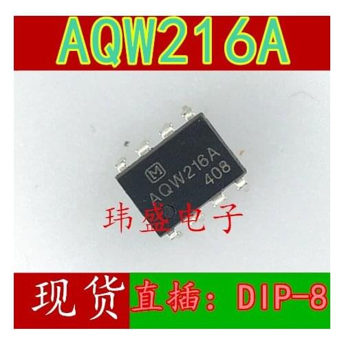10pcs AQW216 AQW216A DIP-8
